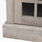 TVstand with electronicfireplace and remote control