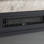 TVstand with electronicfireplace and remote control