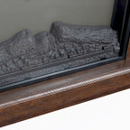 TVstand with electronicfireplace and remote control