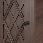 Classic Charging End Table with USB Ports and Storage - 23 in Height