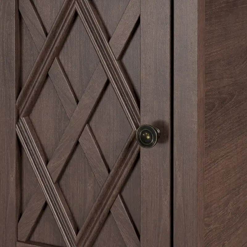 Classic Charging End Table with USB Ports and Storage - 23 in Height