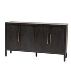 60 Modern 4-Door Sideboard with Solid Wood Legs