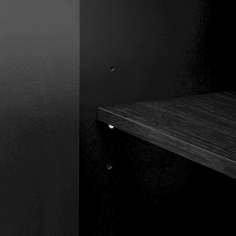 60 Modern 4-Door Sideboard with Solid Wood Legs