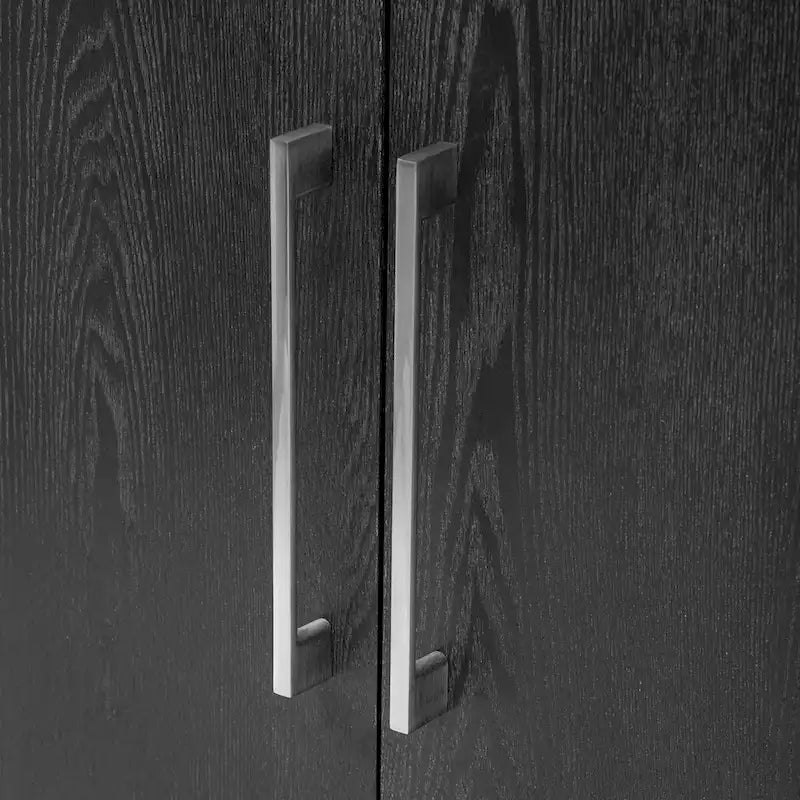 60 Modern 4-Door Sideboard with Solid Wood Legs