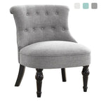 Living Room Armless Accent Comfy Chair