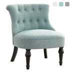 Living Room Armless Accent Comfy Chair