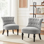 Living Room Armless Accent Comfy Chair