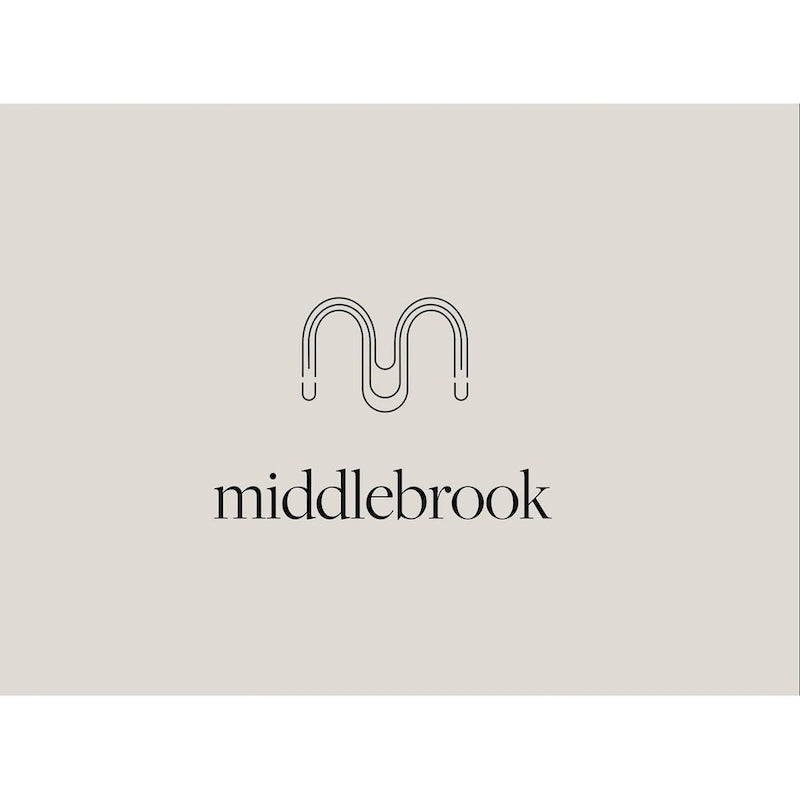 Middlebrook Modern Solid Wood Dining Table with Geometric Legs