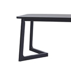 Middlebrook Modern Solid Wood Dining Table with Geometric Legs