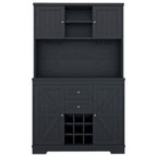 Coffee Bar Cabinet Kitchen Cabinet with Storage,Wine Cabinet with Drawers shelves and cabinets,Buffet Wine & Glass Racks
