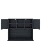 Coffee Bar Cabinet Kitchen Cabinet with Storage,Wine Cabinet with Drawers shelves and cabinets,Buffet Wine & Glass Racks