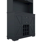 Coffee Bar Cabinet Kitchen Cabinet with Storage,Wine Cabinet with Drawers shelves and cabinets,Buffet Wine & Glass Racks