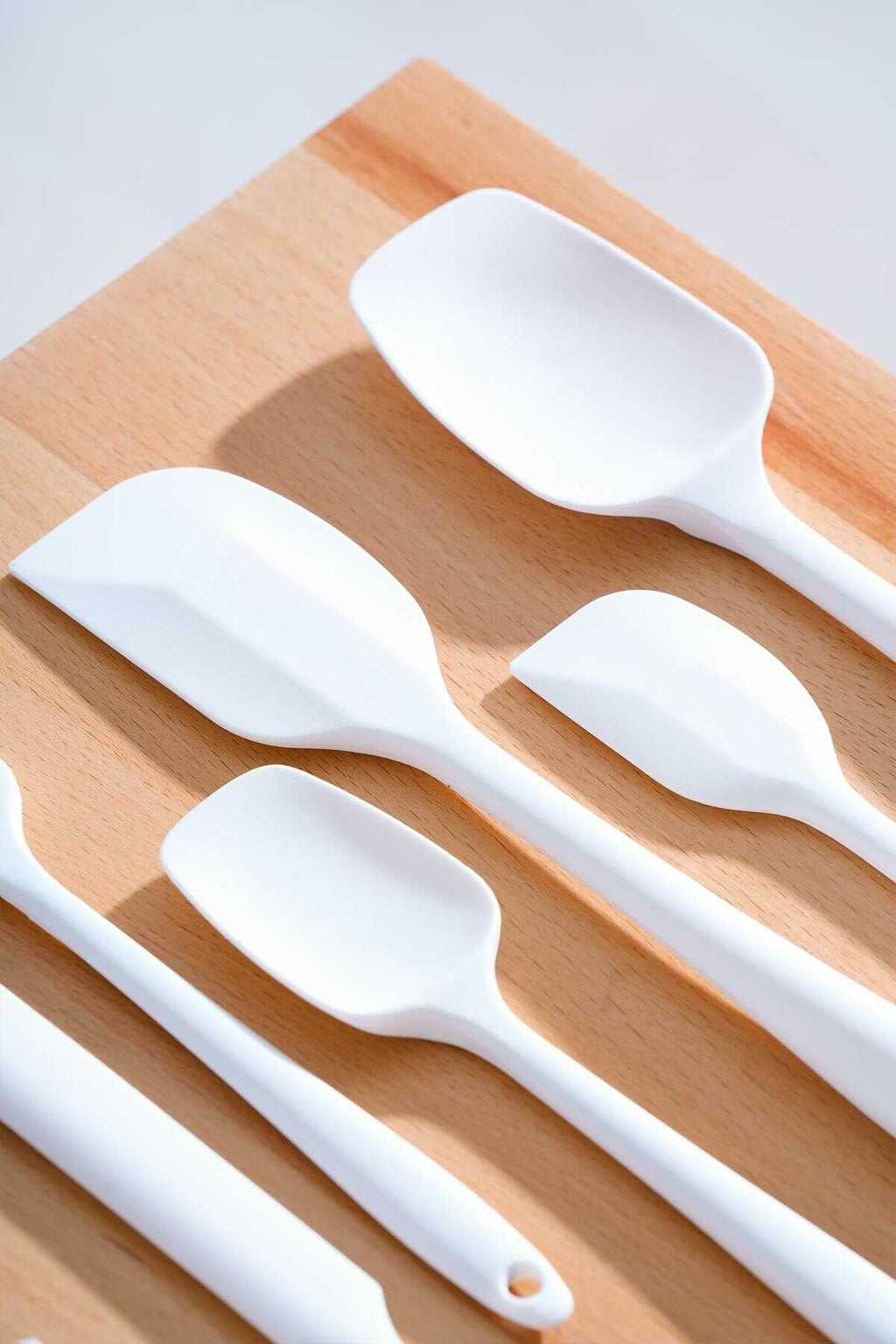 ACR 6-Piece Silicone Kitchen Utensil Set White
