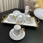 ACR Almond Espresso Set 12 Piece | 6 Person Gray