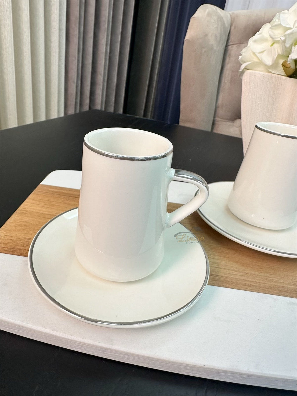 ACR Aria Espresso Set 4 Piece | 2 Person Silver