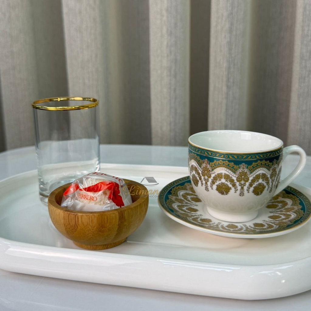 ACR BAMBOO MINI SAUCE DISH 4-PIECE