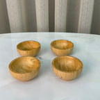 ACR BAMBOO MINI SAUCE DISH 4-PIECE