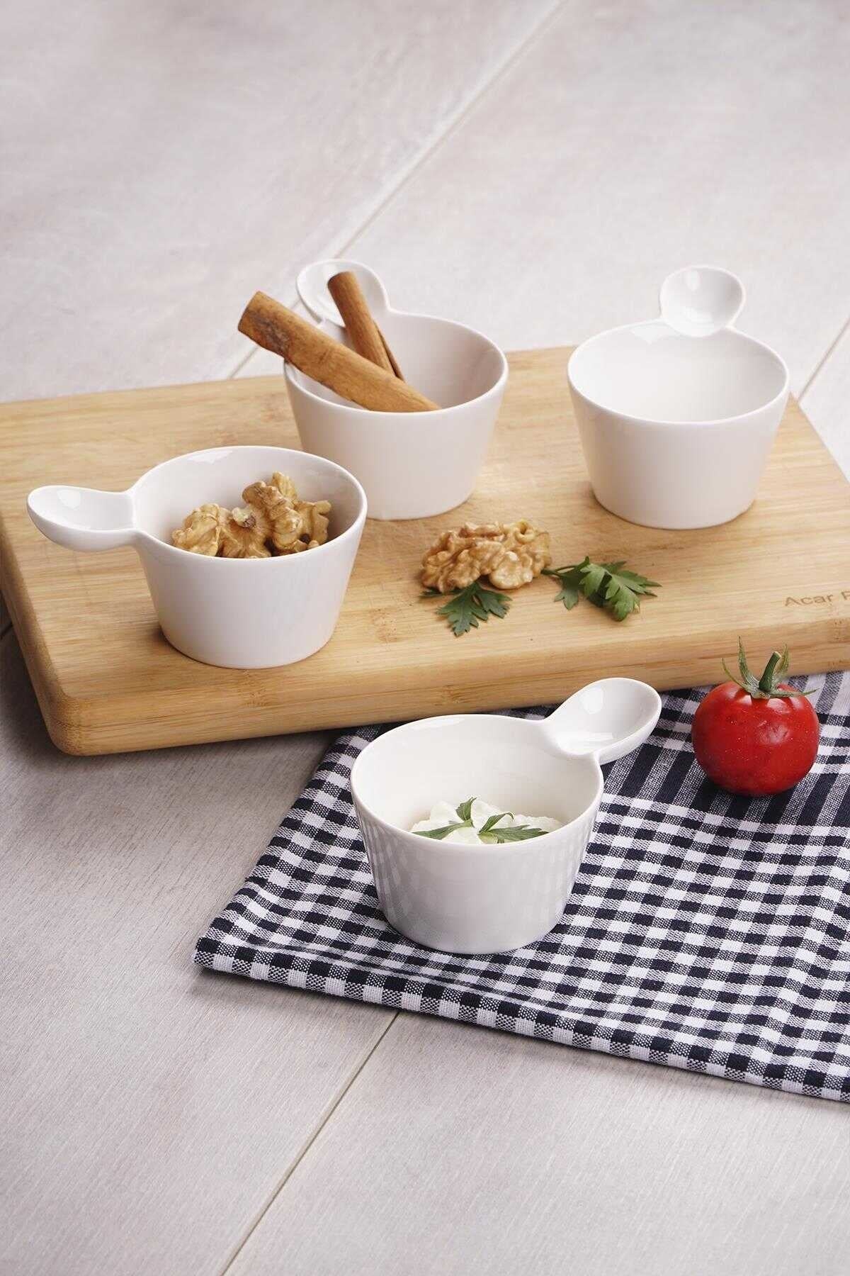 ACR Bianca Perla Sauce Bowl 10 X 3.7 ( 4 Parts)