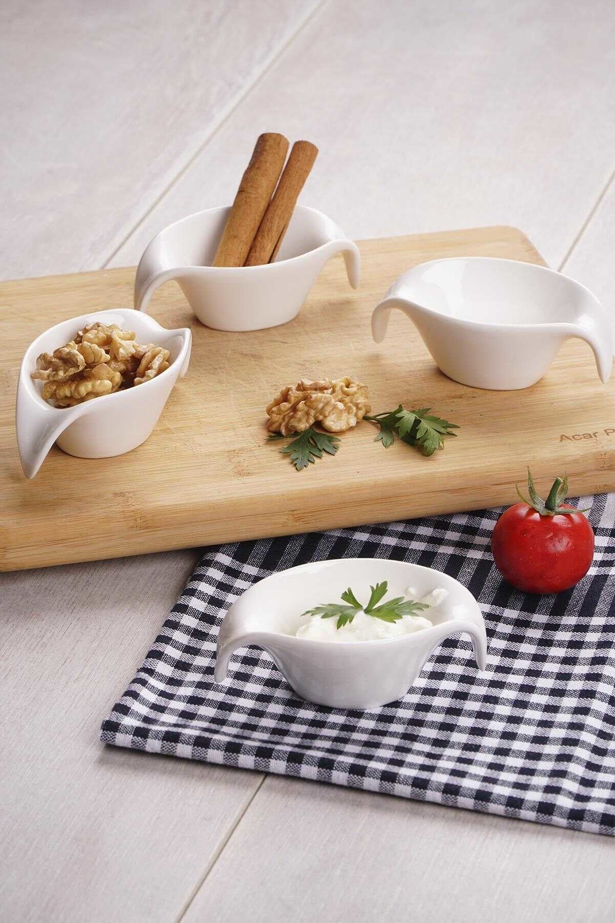 ACR Bianca Perla Sauce Bowl 9 X 3 (4 Pieces)