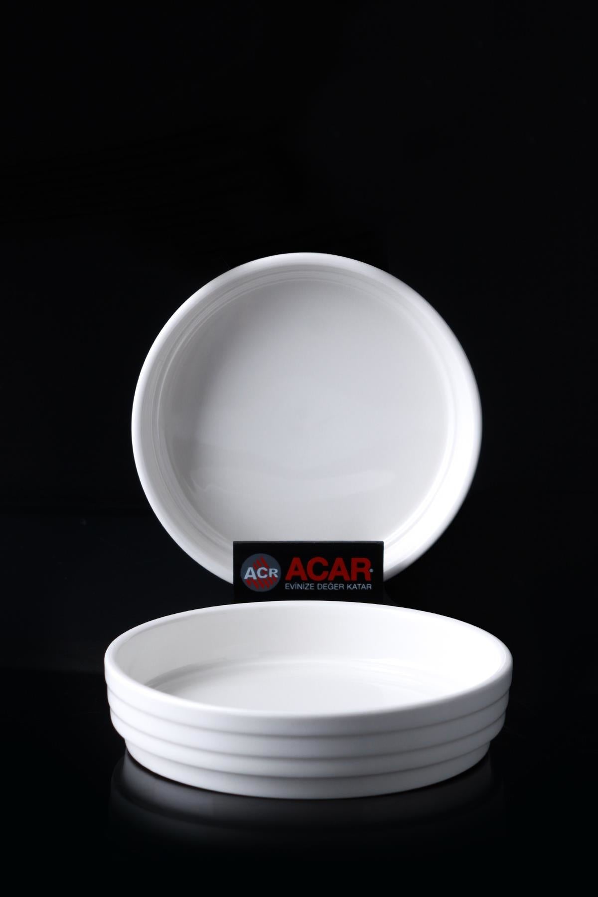 ACR Bianco Perla Round Serving Dish 12.7 Cm Each