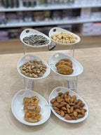 ACR BIANCO PERLA SERVING PLATE 14 CM 6-PIECE