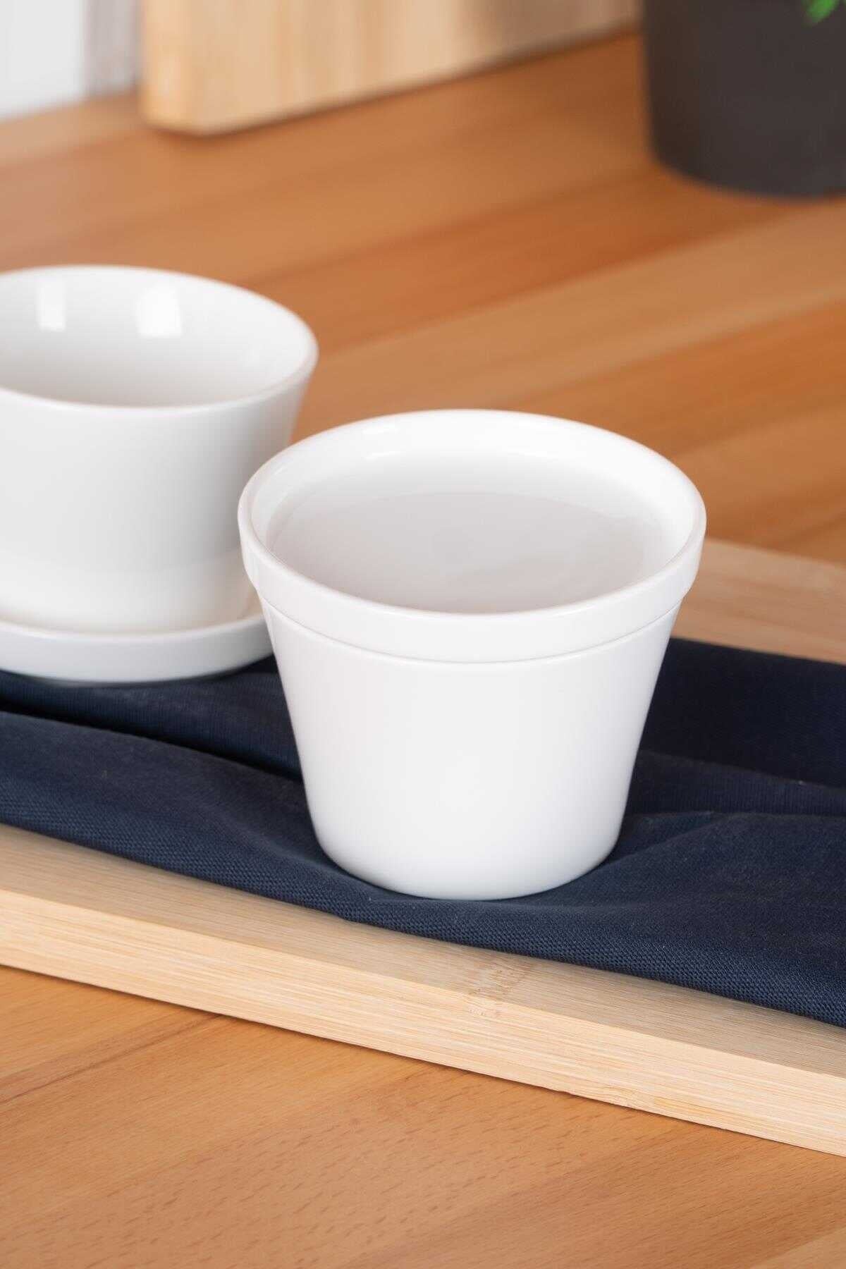 ACR BIANCO PERLA SERVING BOWL WITH LID 6-PIECE