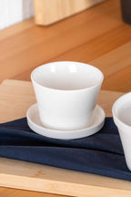 ACR BIANCO PERLA SERVING BOWL WITH LID 6-PIECE