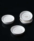 ACR BIANCO PERLA TEA SAUCER 6-PIECE