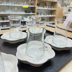 ACR Bianco Perla Tea Set 12 Pieces | 6 Persons