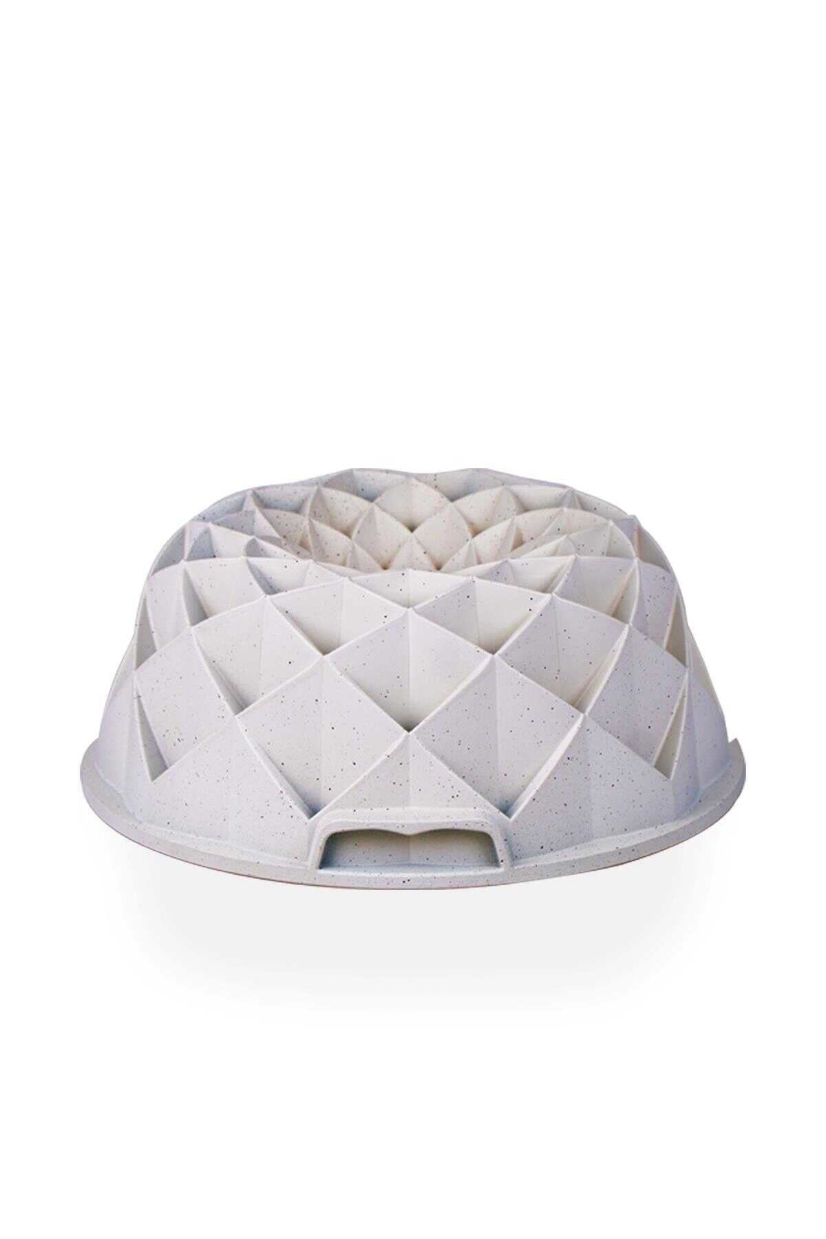 ACR DIAMOND GRANITE CAKE MOLD WHITE