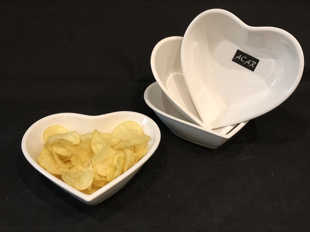 ACR DEEP HEART SHAPED SCALE 20 CM