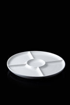 ACR Rotating Serving Plate with Compartment - 30 Cm