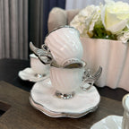 ACR Jade Espresso Set 12 Piece | 6 Person Silver