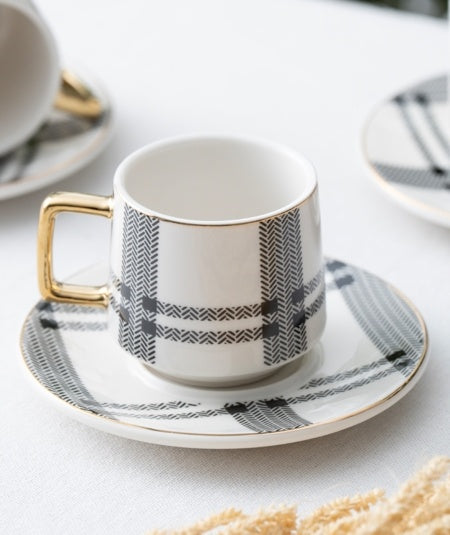 ACR Mira Espresso Set 12 Piece | 6 Person White