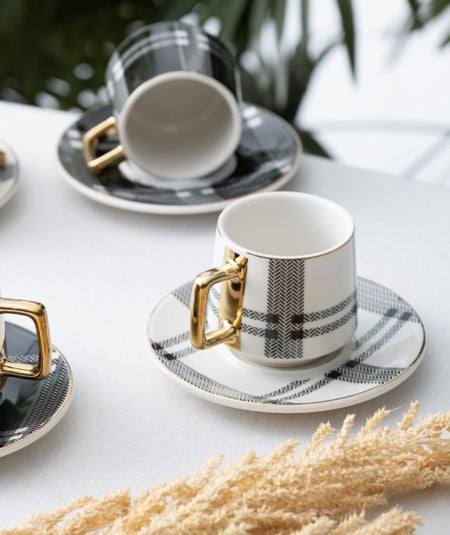 ACR Mira Espresso Set 12 Piece | 6 Person White