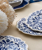 ACR Nancy Tableware set 24 pieces | 6 persons Blue,bowl