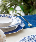 ACR Nancy Tableware set 24 pieces | 6 persons Blue,bowl