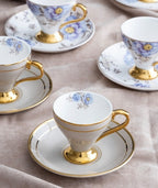 Acr Royalty Espresso Set 12-Piece | 6-Person Blue