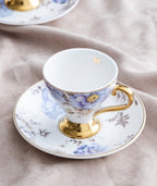 Acr Royalty Espresso Set 12-Piece | 6-Person Blue