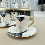 ACR Seosan Star Black Espresso Set 12 Piece | 6 Person