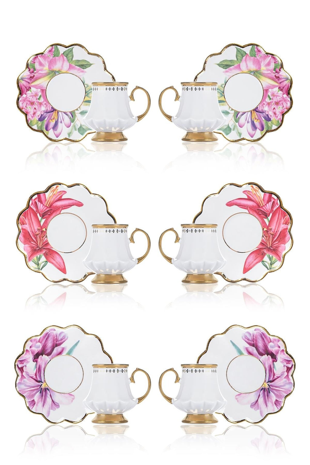 ACR Sofiya Espresso Set 12-Piece | 6-Person