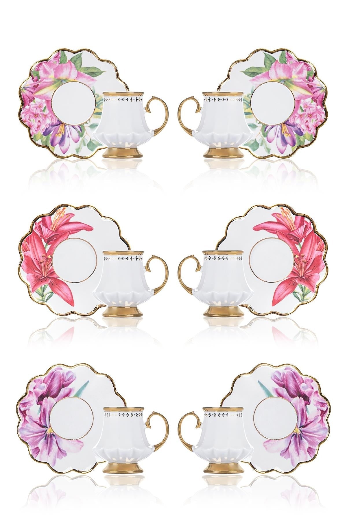 ACR Sofiya Espresso Set 12-Piece | 6-Person