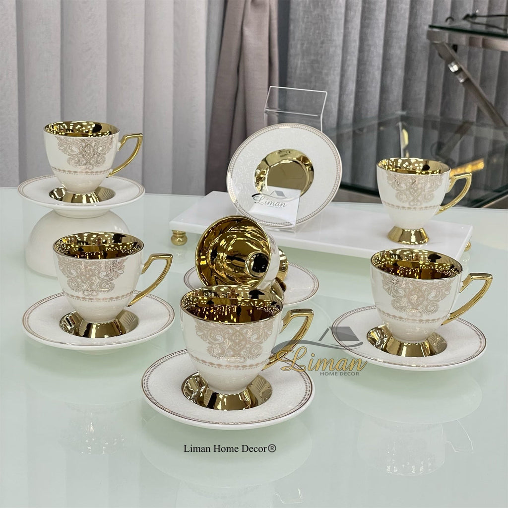 ACR Swan Espresso Set 12 Piece | 6 Person