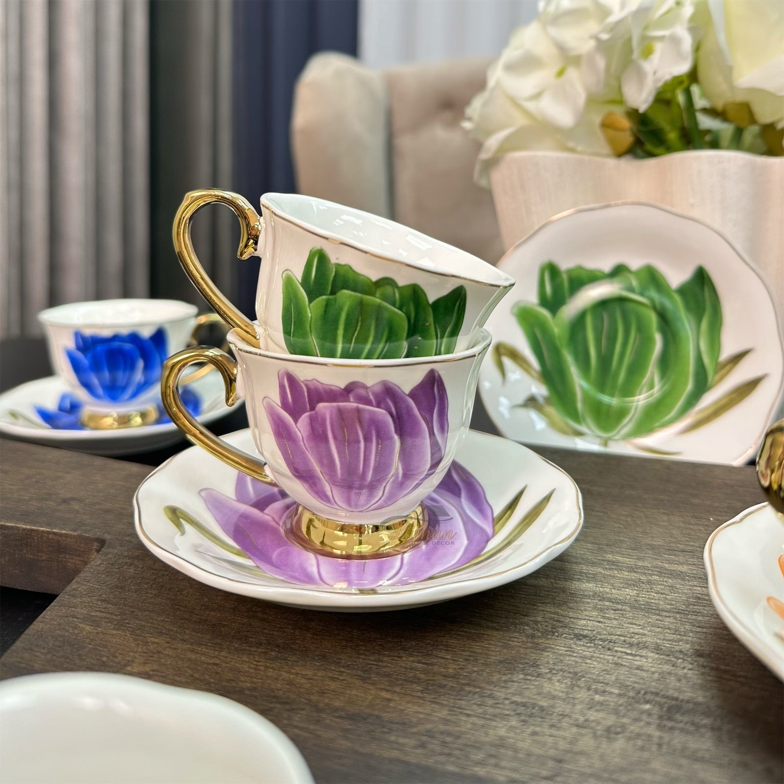 ACR Tiffany Espresso Set 12 Piece | 6 Person