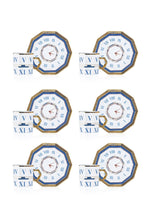 ACR Timeless Espresso Set 12 Piece | 6 Person Blue