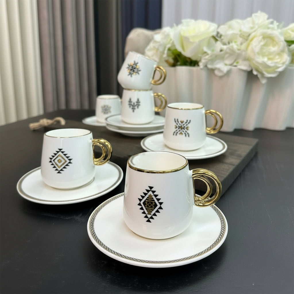 ACR Twist Espresso Set 12 Piece | 6 Person