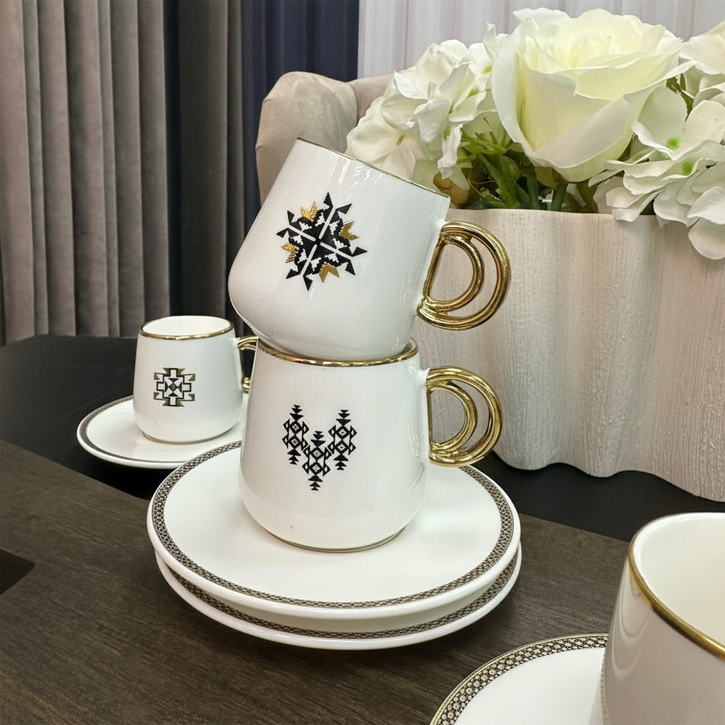 ACR Twist Espresso Set 12 Piece | 6 Person