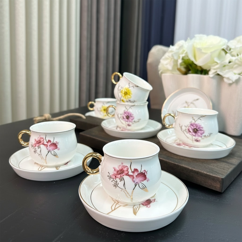 ACR Valeria Espresso Set 12 Piece | 6 Persons