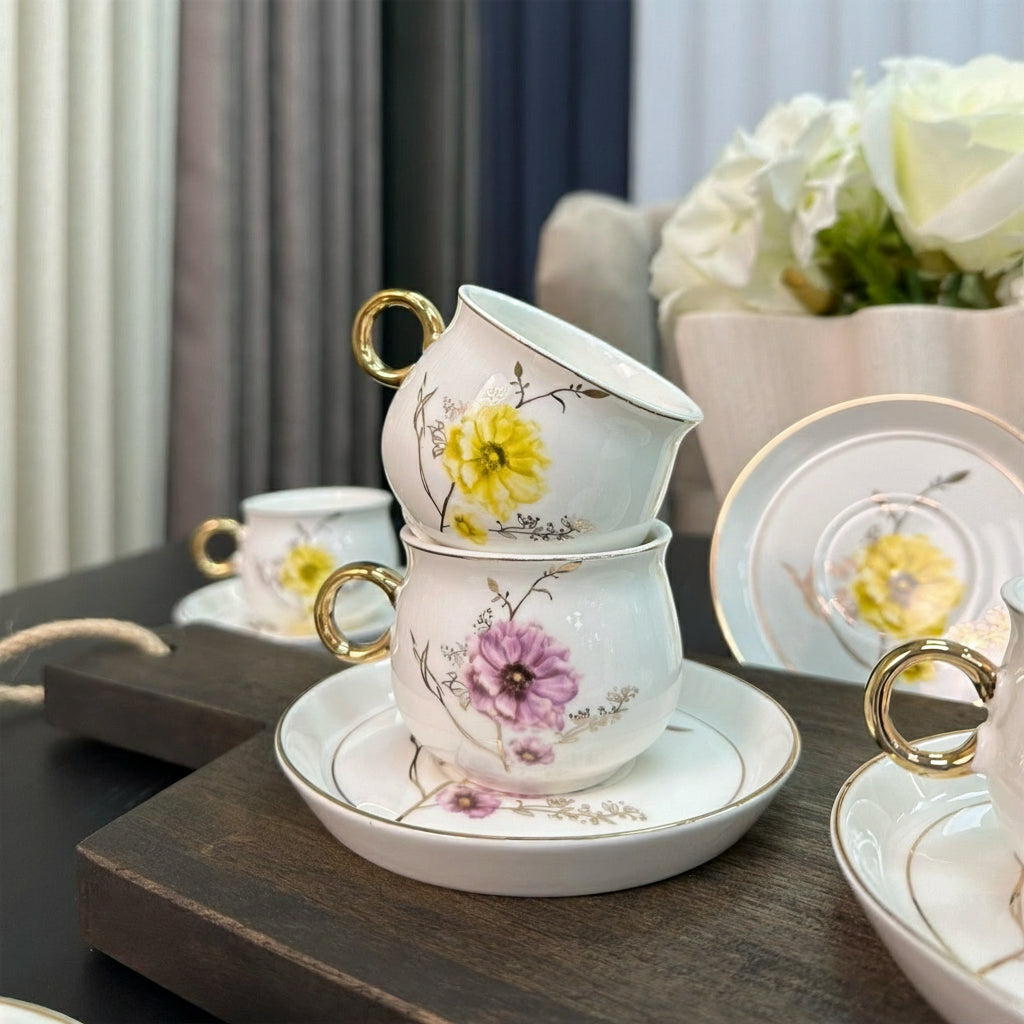 ACR Valeria Espresso Set 12 Piece | 6 Persons