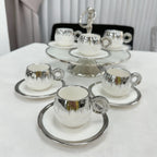ACR Venus Espresso Set 12 Piece | 6 Person Silver